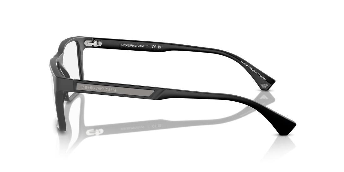 Translation missing: es.seo.product.type.gafas-graduadas emporio armani ea3038 5126 gris rectangular masculina talla 56mm - Translation missing: es.seo.product.alt.imagen-secundaria