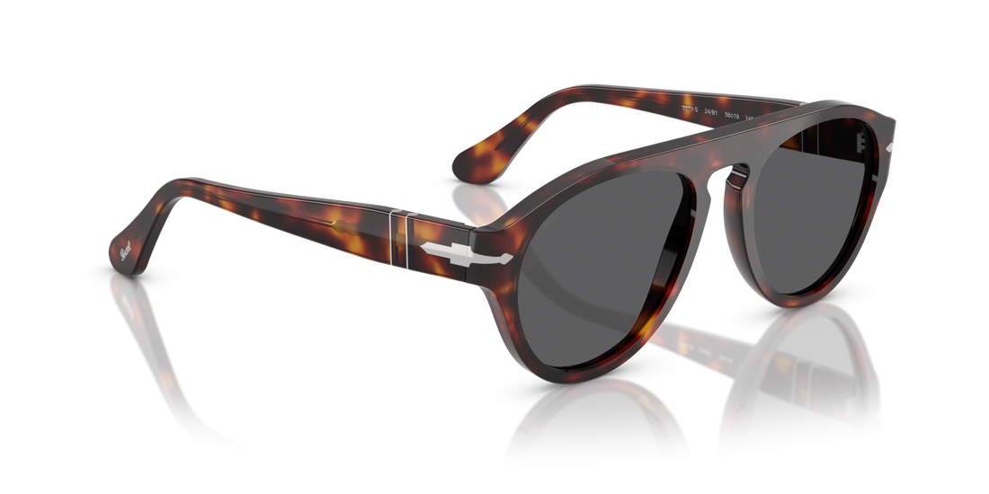 Translation missing: es.seo.product.type.gafas-de-sol persol po3370s 24/b1 havana pilot unisex talla 56mm - Translation missing: es.seo.product.alt.imagen-secundaria