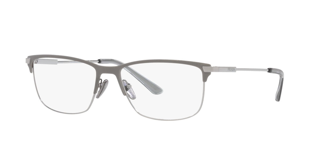 Translation missing: es.seo.product.type.gafas-graduadas prada pr 55zv 16f1o1 plateado rectangular masculino talla 57mm - Translation missing: es.seo.product.alt.imagen-secundaria