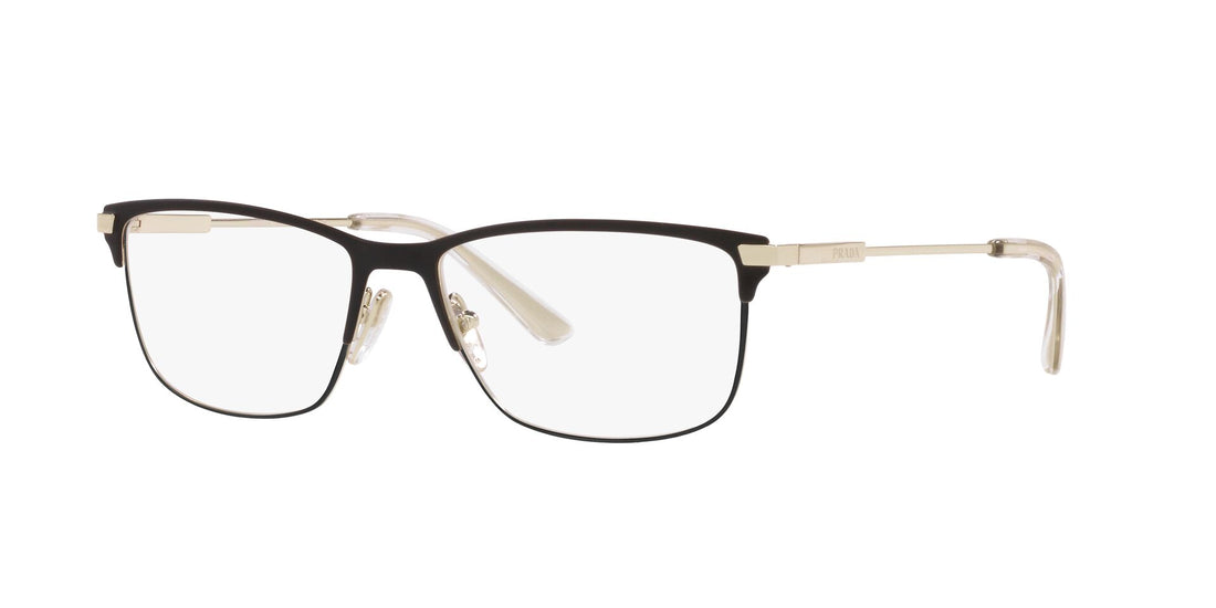 Translation missing: es.seo.product.type.gafas-graduadas prada pr 55zv 1bo1o1 negro rectangular masculino talla 55mm - Translation missing: es.seo.product.alt.imagen-secundaria