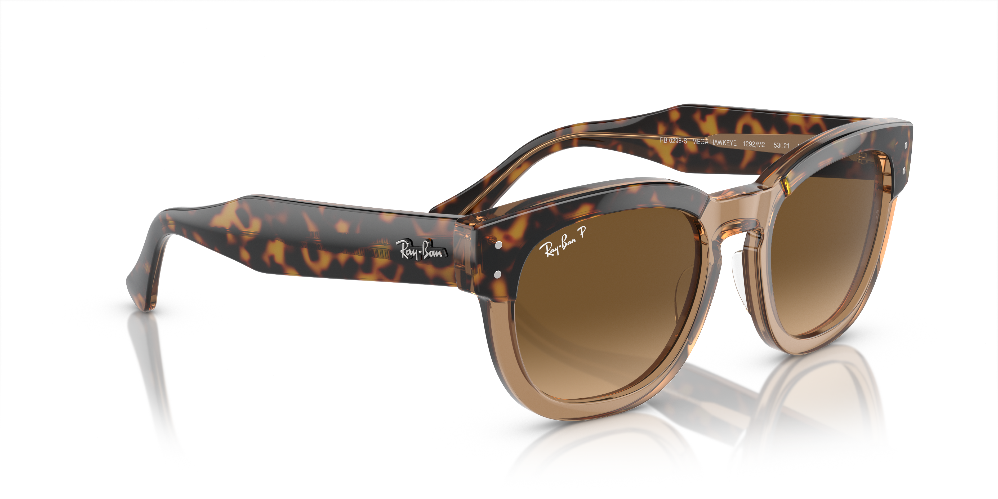 RAY-BAN RB0298S MEGA HAWKEYE 1292M2 53