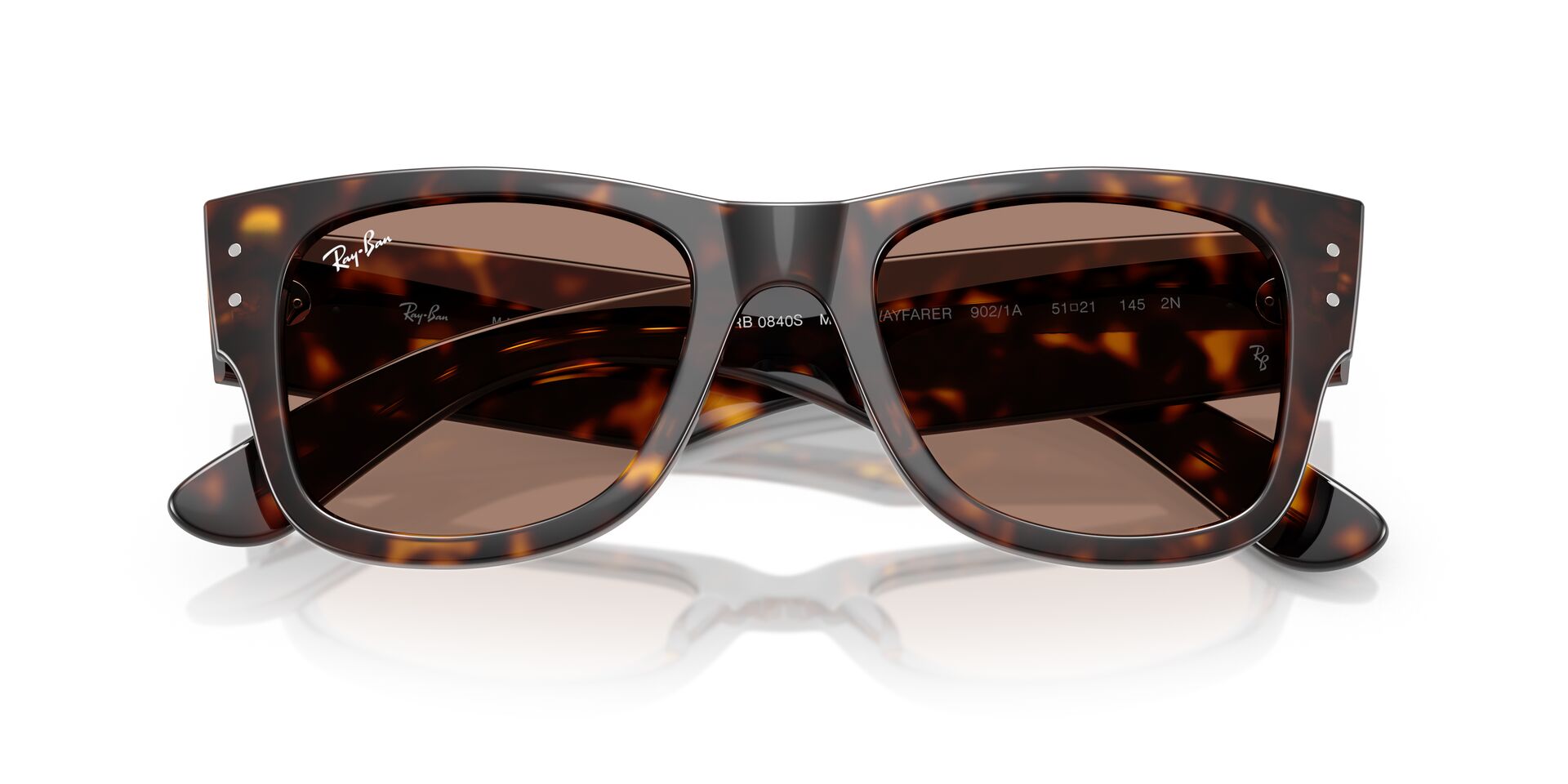 RAY-BAN RB0840S MEGA WAYFARER 902/1A 51
