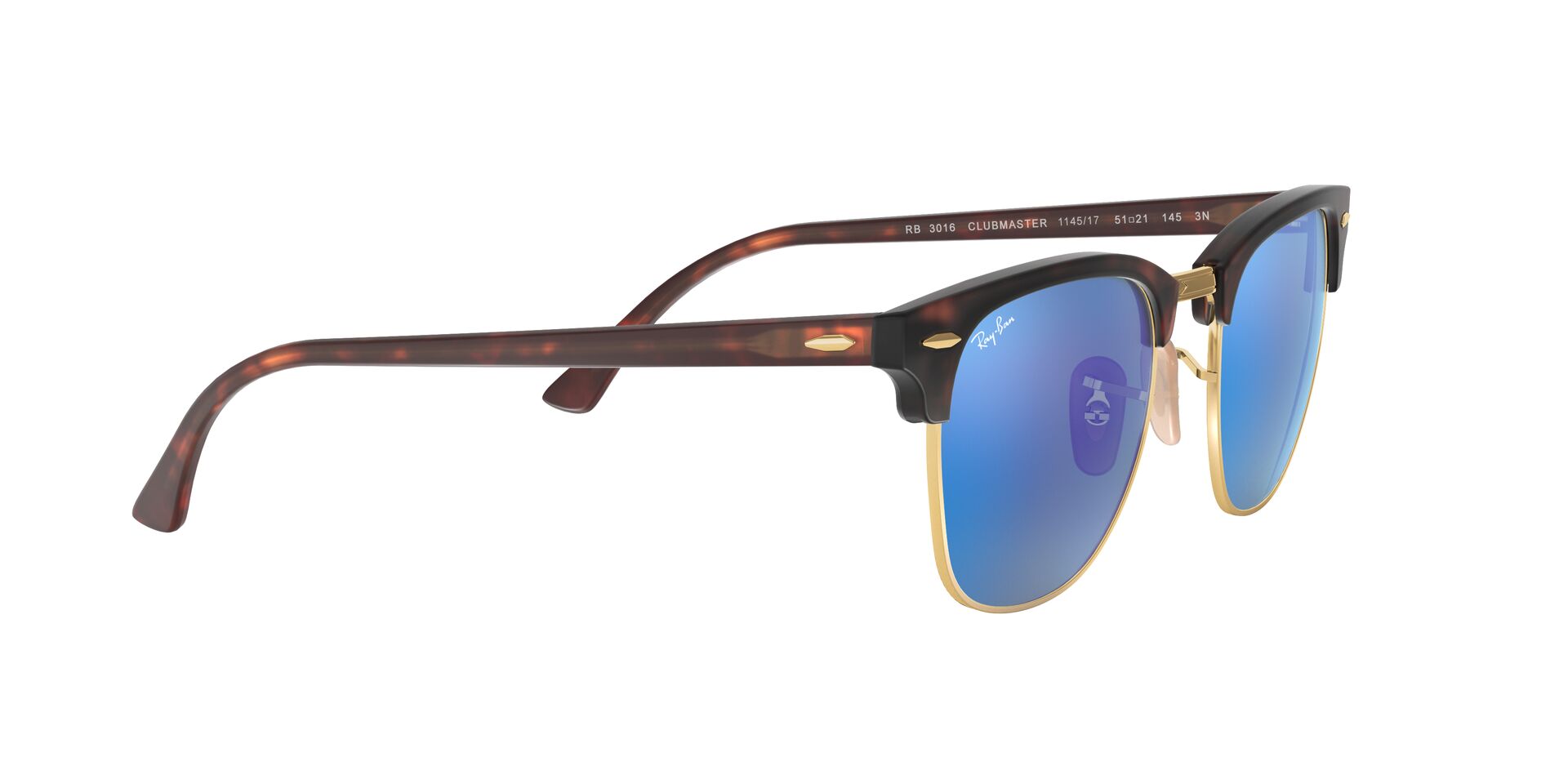RAY-BAN RB3016 CLUBMASTER 114517 51