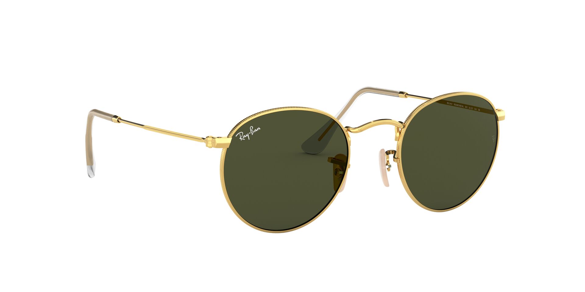 RAY-BAN RB3447 ROUND METAL 001 50