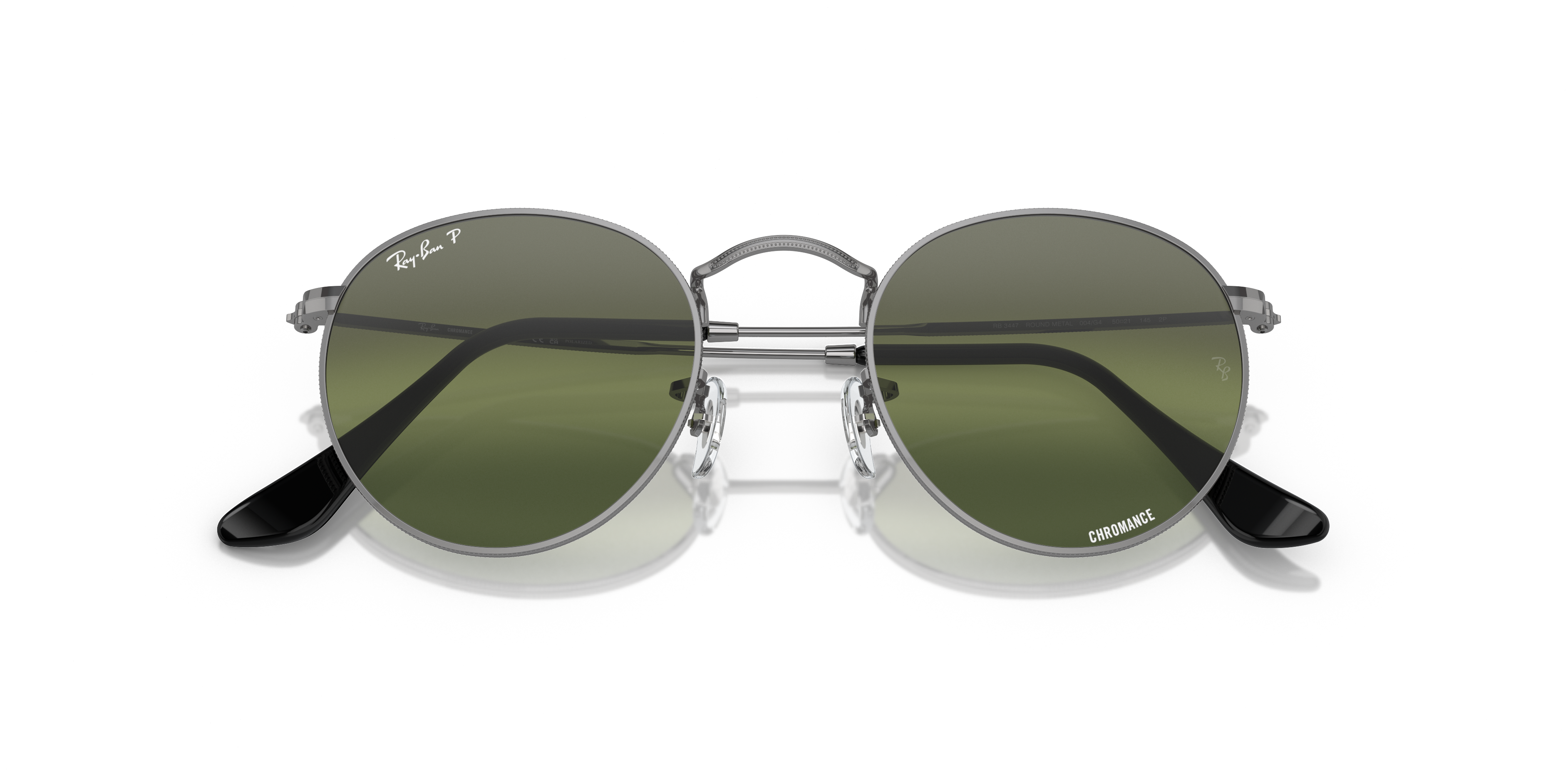 RAY-BAN RB3447 ROUND METAL 004/G4 50