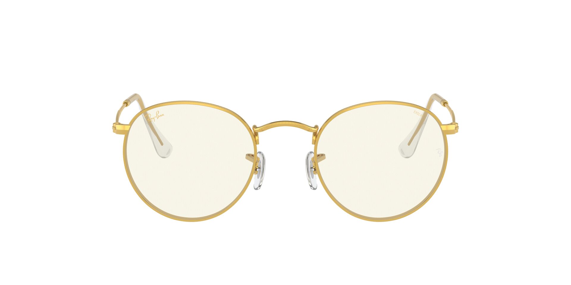 RAY-BAN RB3447 ROUND METAL 9196BL 53