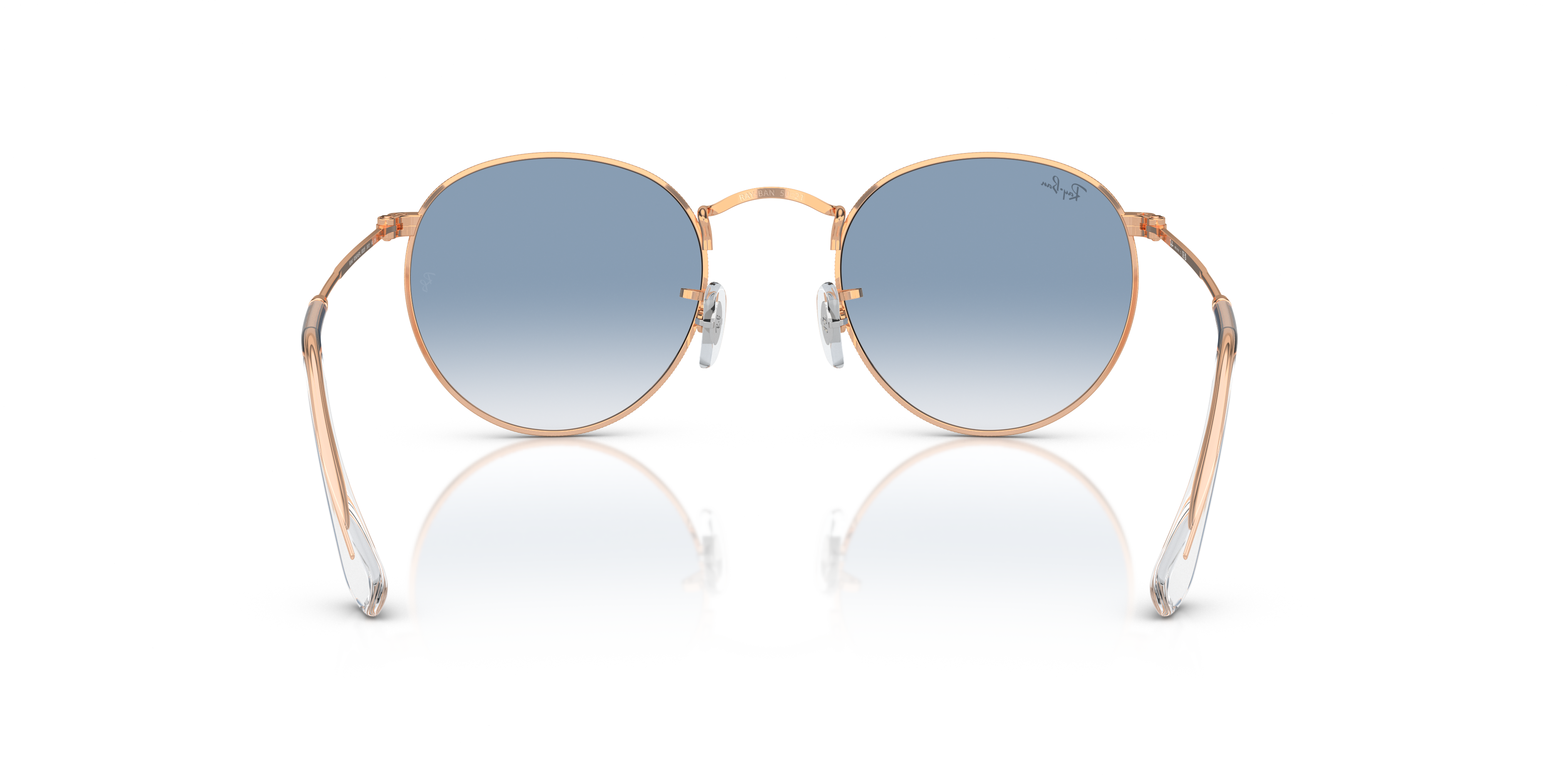 RAY-BAN RB3447 ROUND METAL 92023F 50