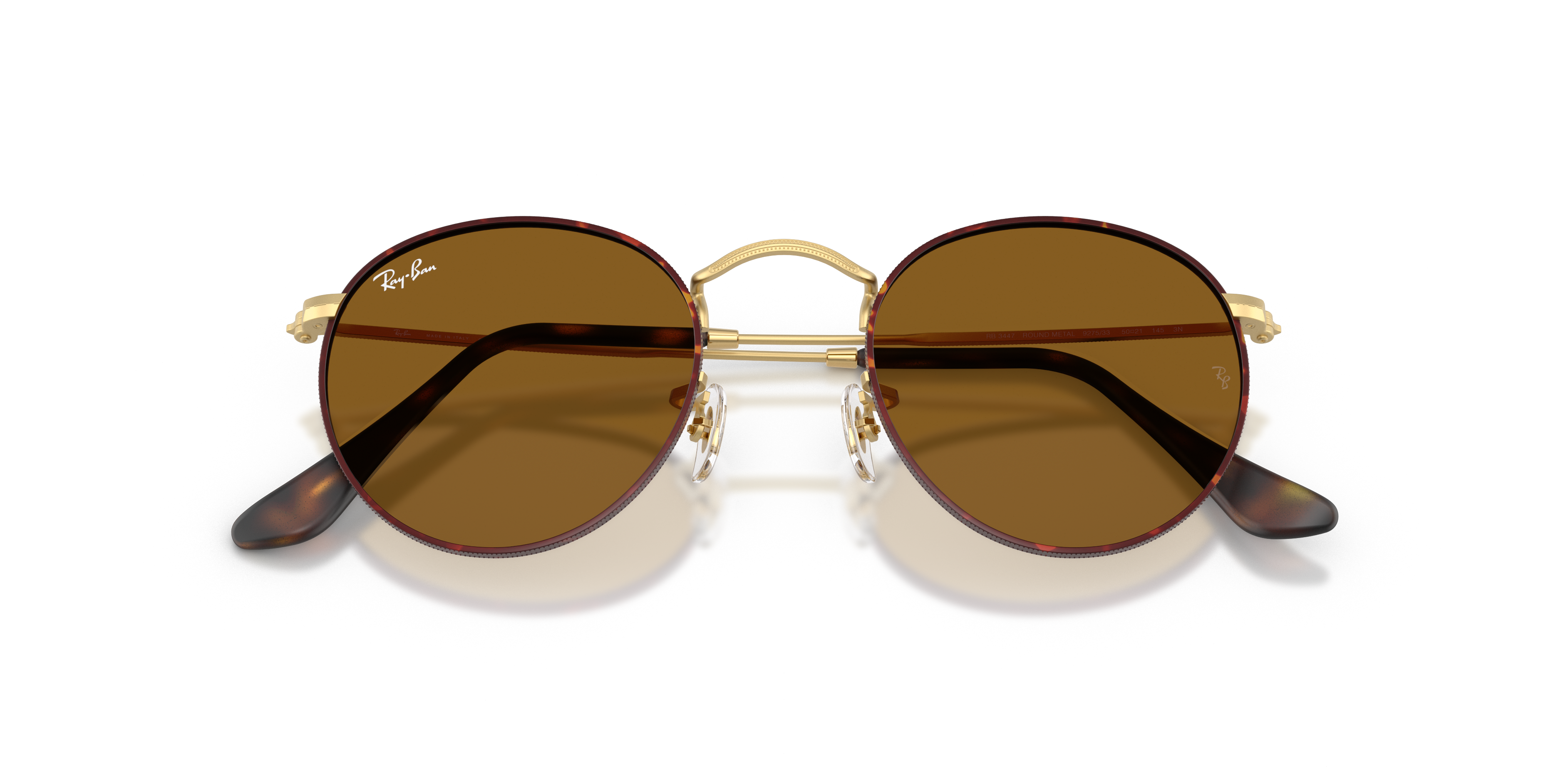 RAY-BAN RB3447 ROUND METAL 927533 53