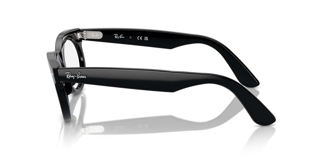 Translation missing: es.seo.product.type.gafas-graduadas ray-ban rx2242v wayfarer oval 2000 negro oval unisex talla 53mm - Translation missing: es.seo.product.alt.imagen-secundaria