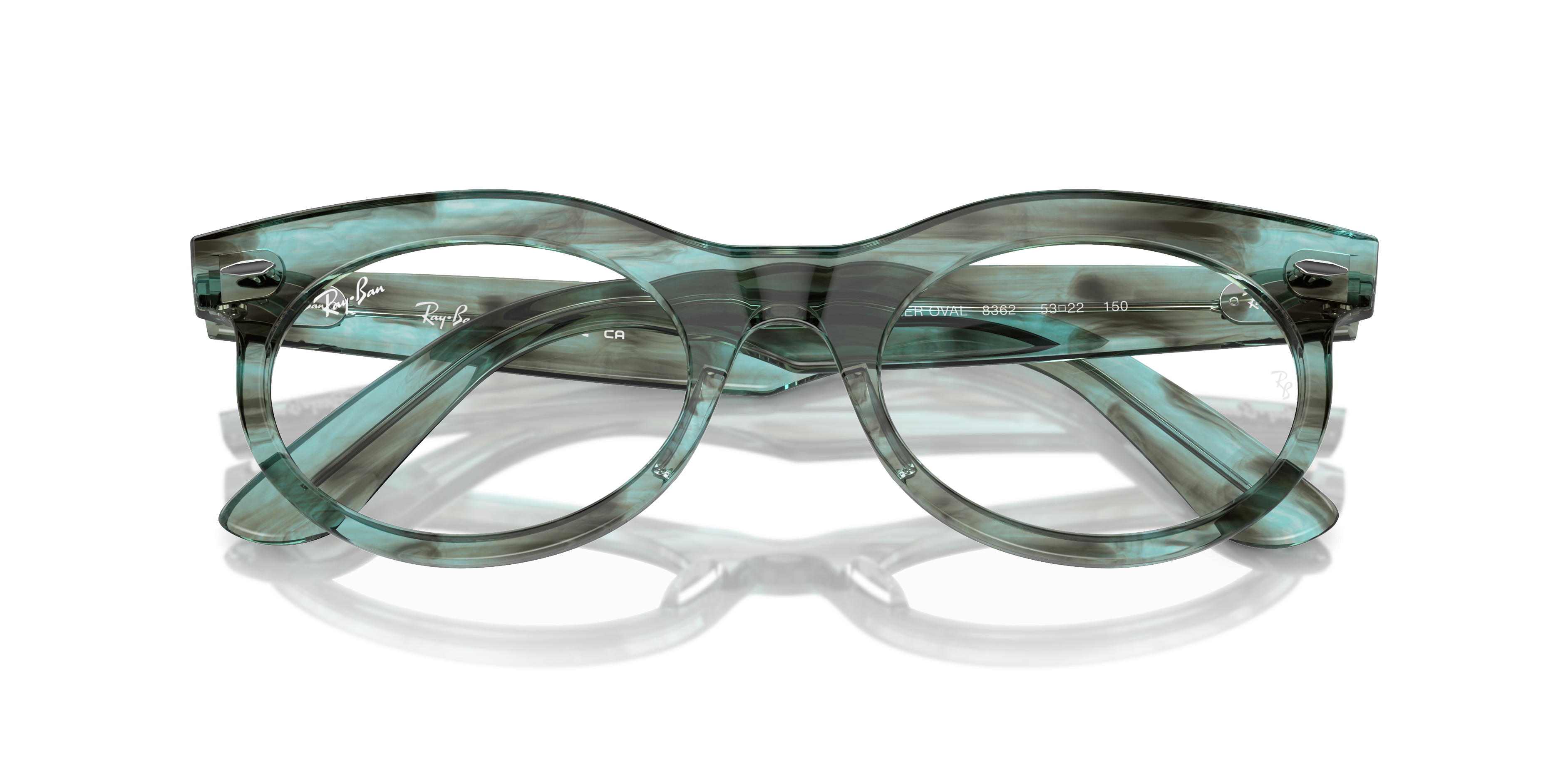 RAY-BAN RX2242V WAYFARER OVAL 8362 50