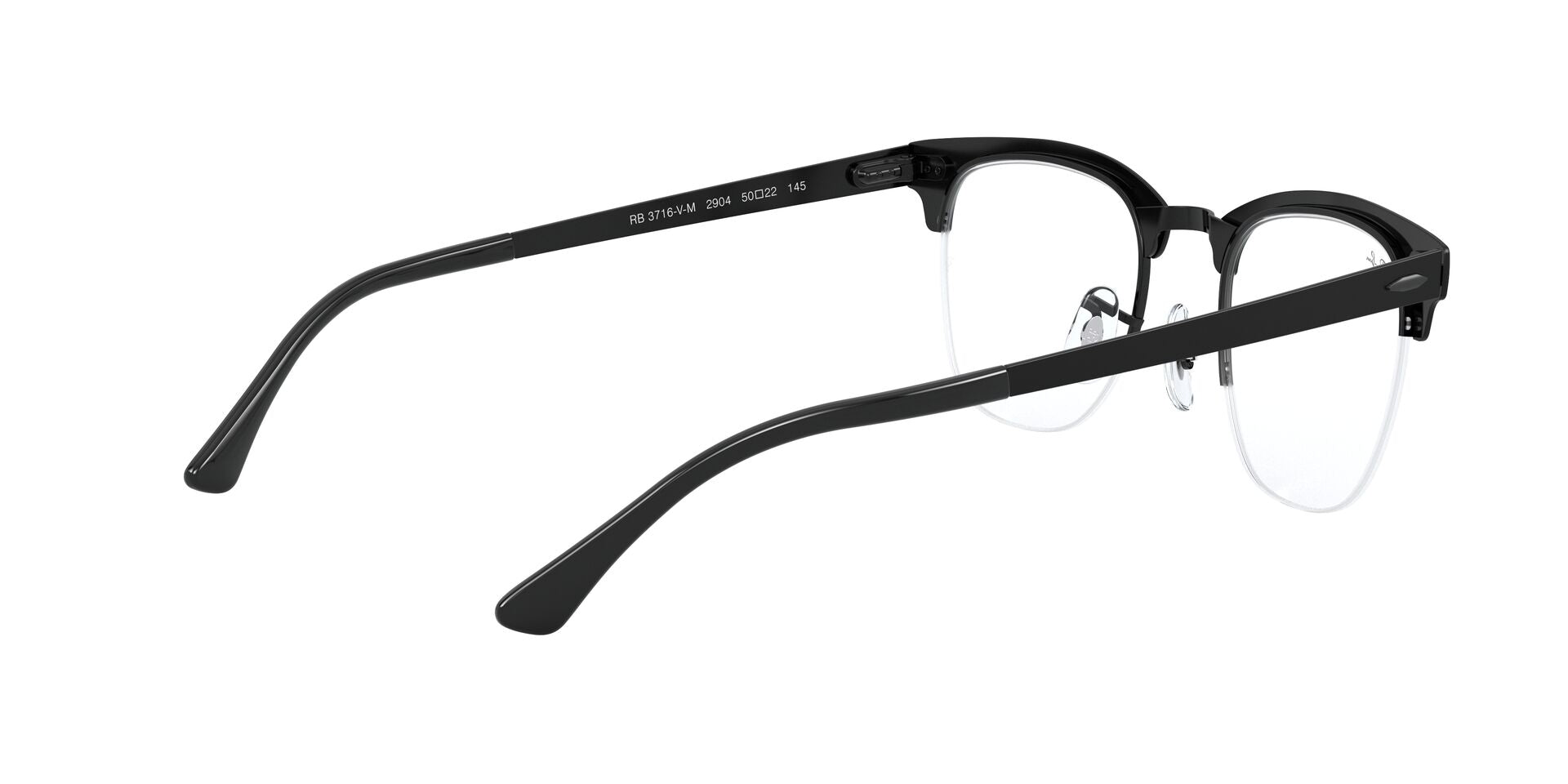 RAY-BAN RX3716VM CLUBMASTER METAL 2904 50