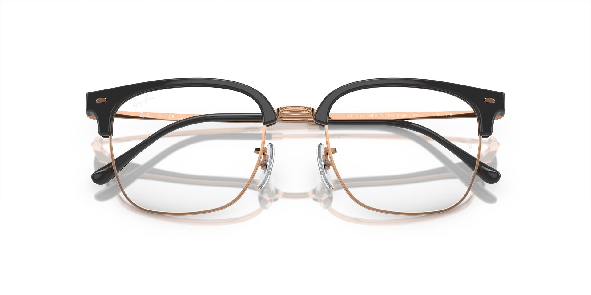 RAY-BAN RX7216 NEW CLUBMASTER 8322 53
