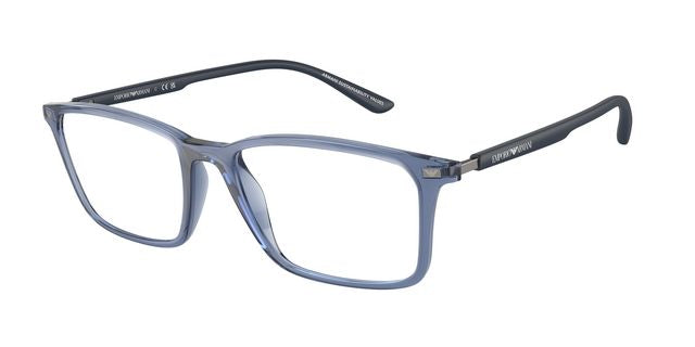 Translation missing: es.seo.product.type.gafas-graduadas emporio armani ea3237 6108 azul rectangular masculino talla 53mm - Translation missing: es.seo.product.alt.imagen-principal