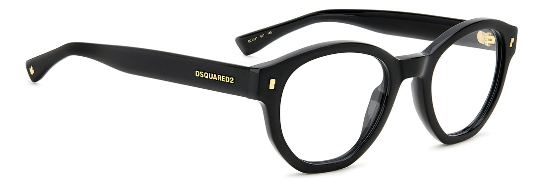 Translation missing: es.seo.product.type.gafas-graduadas dsquared2 d2 0131 807 negro masculino talla 50mm - Translation missing: es.seo.product.alt.imagen-secundaria
