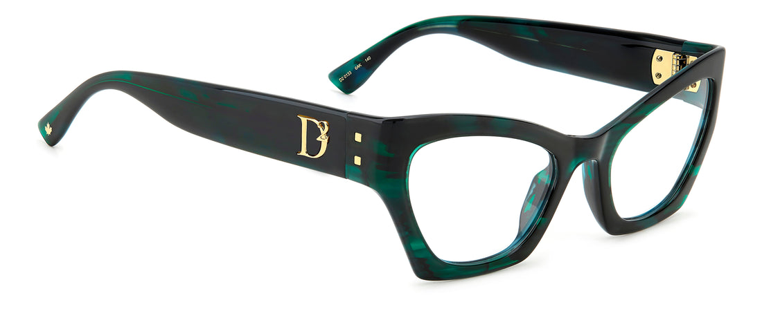 Translation missing: es.seo.product.type.gafas-graduadas dsquared2 d2 0133 6ak verde femenino talla 53mm - Translation missing: es.seo.product.alt.imagen-secundaria