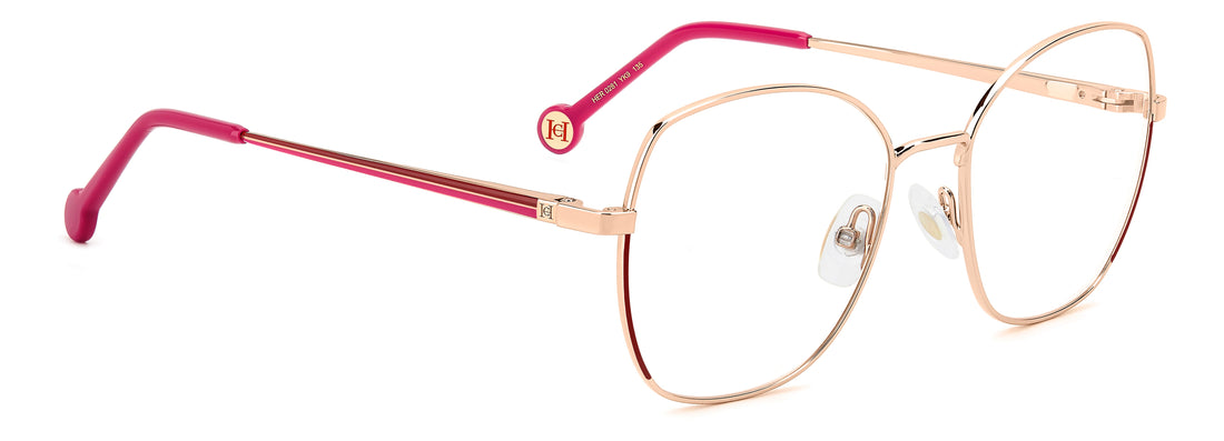 Translation missing: es.seo.product.type.gafas-graduadas carolina herrera her 0281 yk9 burdeos square femenino talla 52mm - Translation missing: es.seo.product.alt.imagen-secundaria
