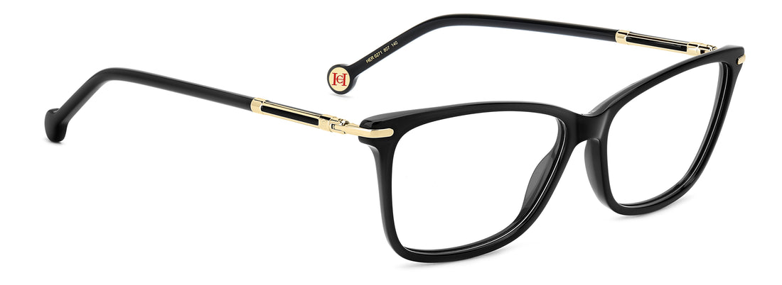 Translation missing: es.seo.product.type.gafas-graduadas carolina herrera her 0271 807 negro rectangular femenino talla 56mm - Translation missing: es.seo.product.alt.imagen-secundaria