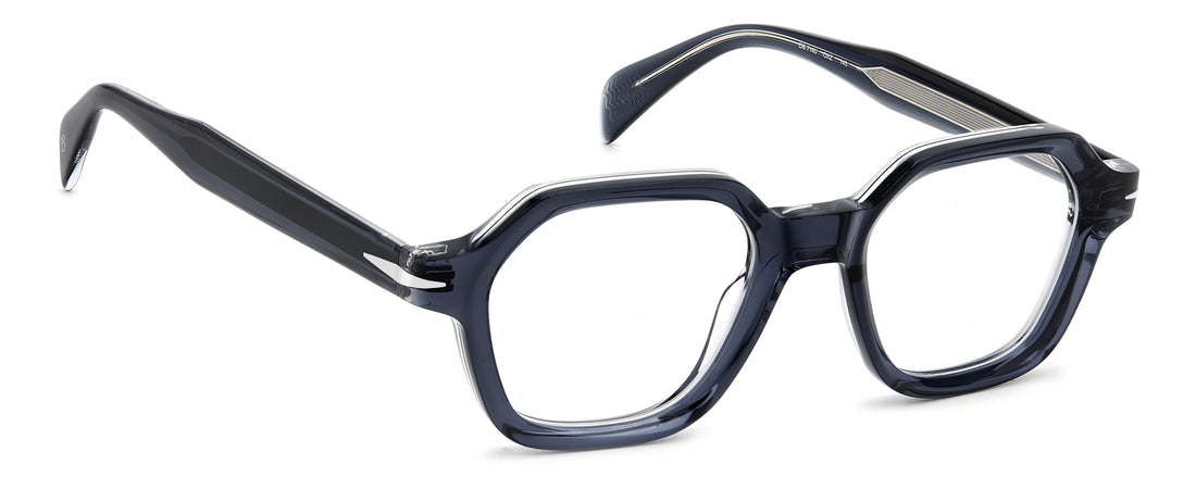 Translation missing: es.seo.product.type.gafas-graduadas david beckham db 7140 oxz azul rectangular masculino talla 48mm - Translation missing: es.seo.product.alt.imagen-secundaria