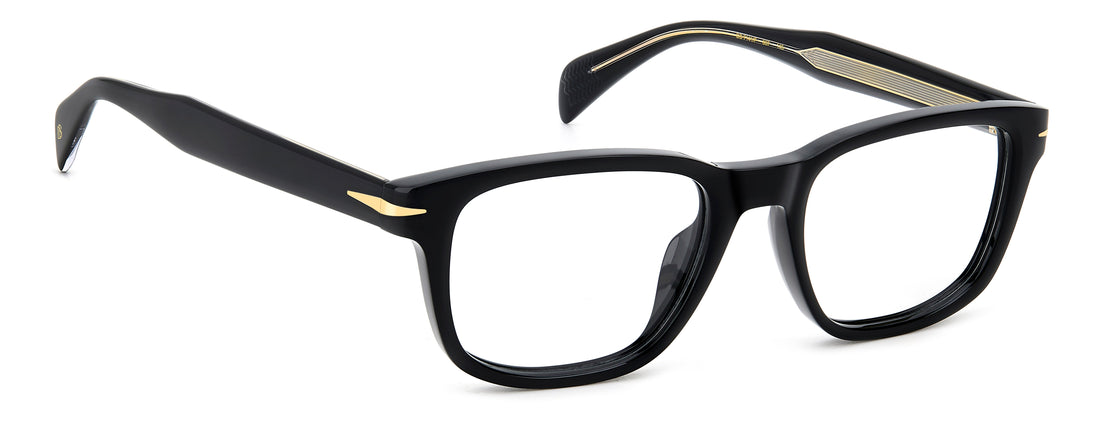 Translation missing: es.seo.product.type.gafas-graduadas david beckham db 7141/f 807 negro rectangular masculino talla 51mm - Translation missing: es.seo.product.alt.imagen-secundaria