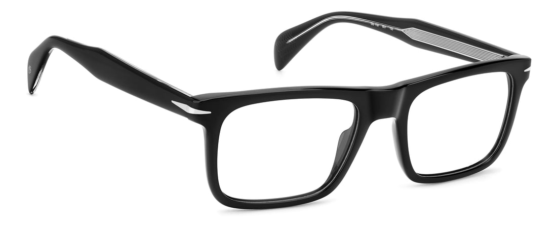 Translation missing: es.seo.product.type.gafas-graduadas david beckham db 1191 807 negro rectangular masculino talla 55mm - Translation missing: es.seo.product.alt.imagen-secundaria
