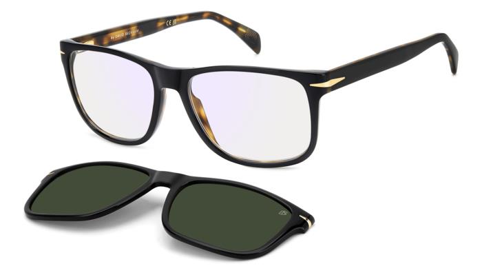 Translation missing: es.seo.product.type.gafas-graduadas david beckham db 1188/c wr7 negro rectangular masculino talla 57mm - Translation missing: es.seo.product.alt.imagen-principal