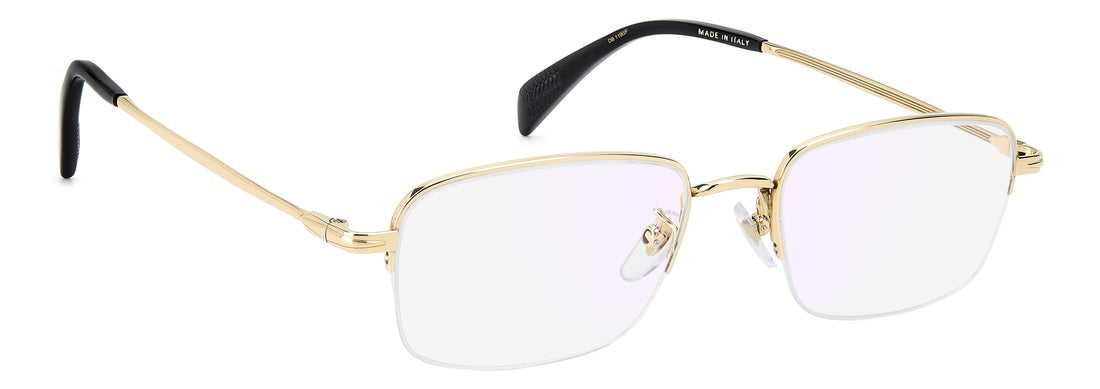 Translation missing: es.seo.product.type.gafas-graduadas david beckham db 1190/f j5g dorado rectangular masculino talla 54mm - Translation missing: es.seo.product.alt.imagen-secundaria