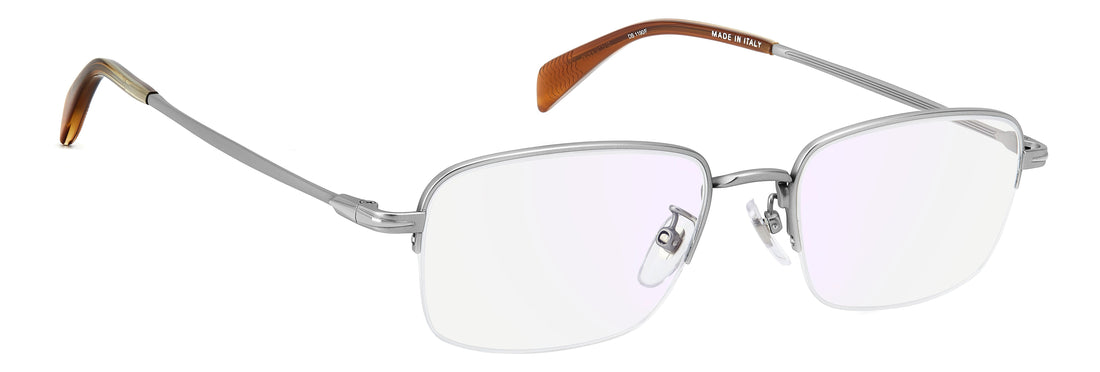 Translation missing: es.seo.product.type.gafas-graduadas david beckham db 1190/f r81 plateado rectangular masculino talla 54mm - Translation missing: es.seo.product.alt.imagen-secundaria