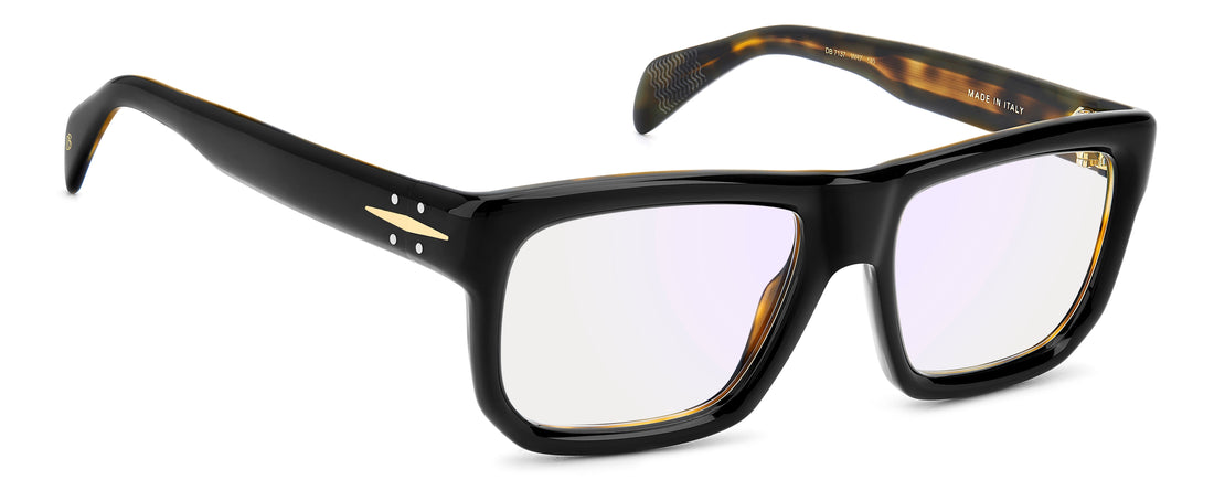 Translation missing: es.seo.product.type.gafas-graduadas david beckham db 7137 wr7 negro rectangular masculino talla 54mm - Translation missing: es.seo.product.alt.imagen-secundaria