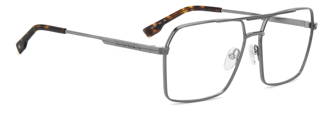 Translation missing: es.seo.product.type.gafas-graduadas dsquared2 d2 0157 kj1 plateado rectangular masculino talla 60mm - Translation missing: es.seo.product.alt.imagen-secundaria