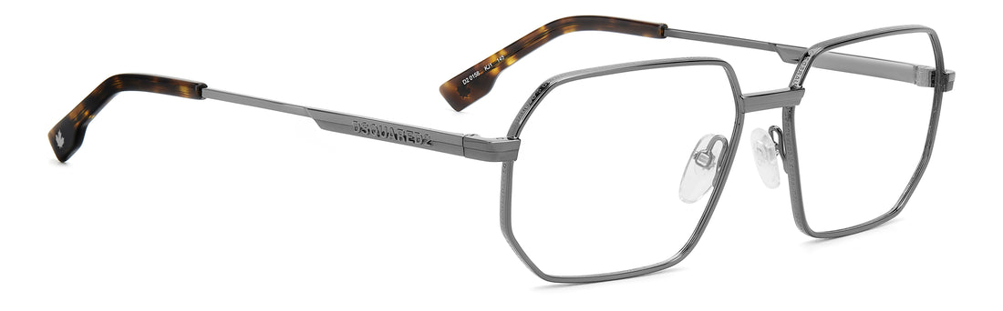 Translation missing: es.seo.product.type.gafas-graduadas dsquared2 d2 0158 kj1 plateado rectangular masculino talla 56mm - Translation missing: es.seo.product.alt.imagen-secundaria