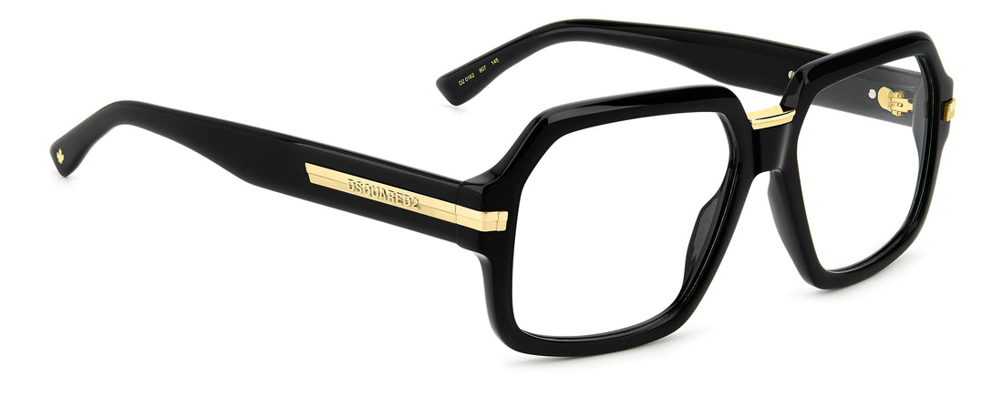 Translation missing: es.seo.product.type.gafas-graduadas dsquared2 d2 0162 807 negro square masculino talla 56mm - Translation missing: es.seo.product.alt.imagen-secundaria