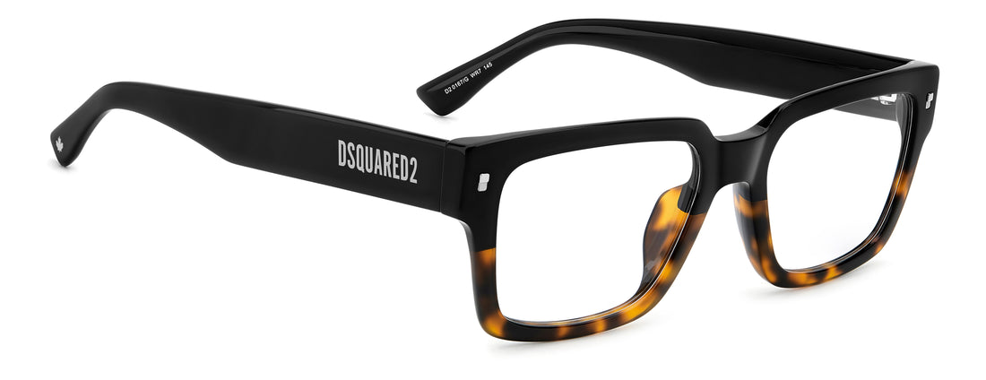 Translation missing: es.seo.product.type.gafas-graduadas dsquared2 d2 0167/g wr7 negro rectangular masculino talla 54mm - Translation missing: es.seo.product.alt.imagen-secundaria