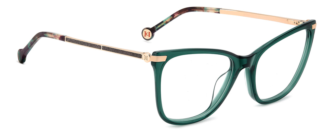 Translation missing: es.seo.product.type.gafas-graduadas carolina herrera her 0287/g 1ed verde rectangular femenino talla 55mm - Translation missing: es.seo.product.alt.imagen-secundaria