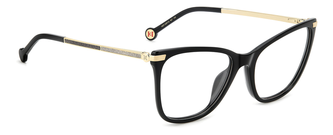 Translation missing: es.seo.product.type.gafas-graduadas carolina herrera her 0287/g 807 negro rectangular femenino talla 55mm - Translation missing: es.seo.product.alt.imagen-secundaria