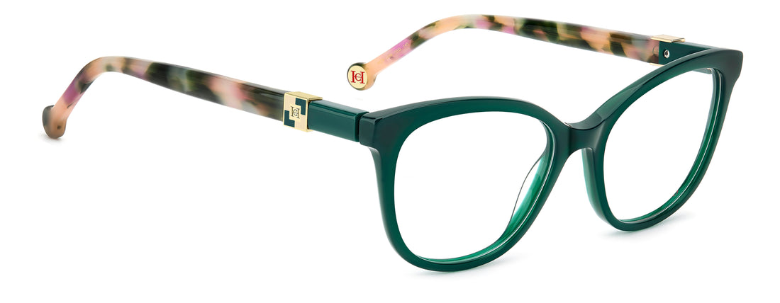 Translation missing: es.seo.product.type.gafas-graduadas carolina herrera her 0299 1ed verde rectangular femenino talla 53mm - Translation missing: es.seo.product.alt.imagen-secundaria
