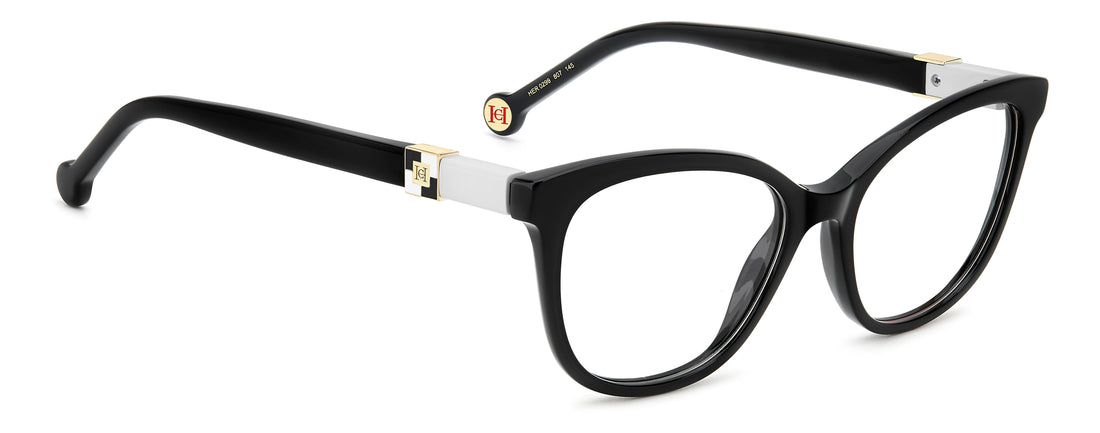 Translation missing: es.seo.product.type.gafas-graduadas carolina herrera her 0299 807 negro rectangular femenino talla 53mm - Translation missing: es.seo.product.alt.imagen-secundaria