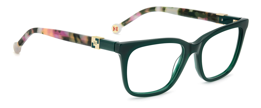 Translation missing: es.seo.product.type.gafas-graduadas carolina herrera her 0300 1ed verde rectangular femenino talla 53mm - Translation missing: es.seo.product.alt.imagen-secundaria