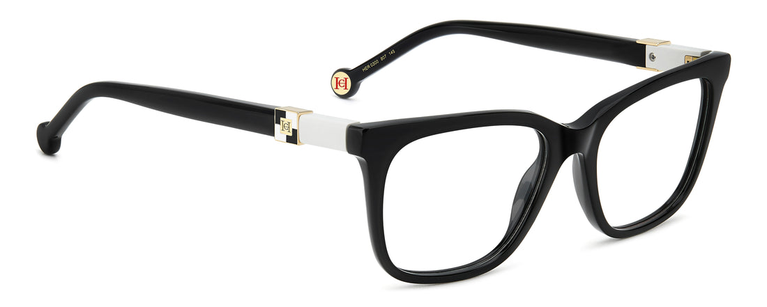 Translation missing: es.seo.product.type.gafas-graduadas carolina herrera her 0300 807 negro rectangular femenino talla 53mm - Translation missing: es.seo.product.alt.imagen-secundaria