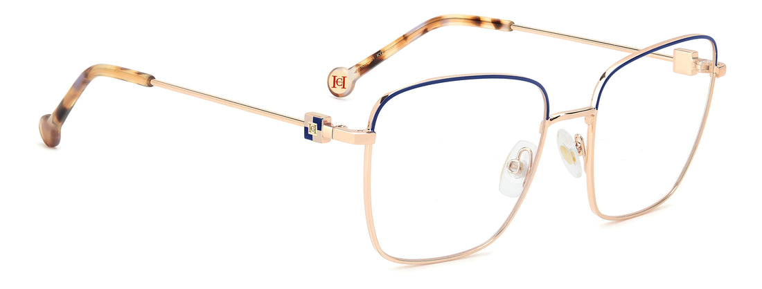 Translation missing: es.seo.product.type.gafas-graduadas carolina herrera her 0301 ky2 dorado rectangular femenino talla 55mm - Translation missing: es.seo.product.alt.imagen-secundaria