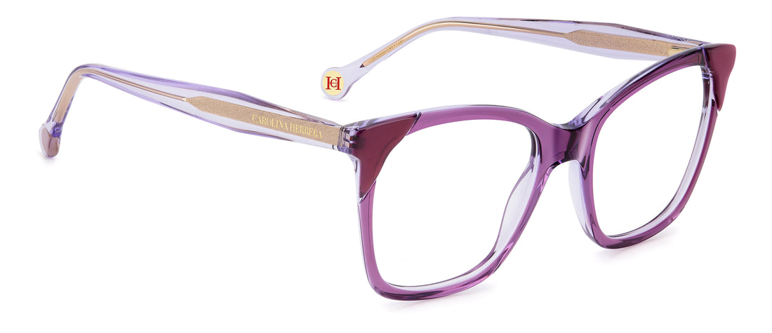 Translation missing: es.seo.product.type.gafas-graduadas carolina herrera her 0290 0t7 rectangular femenino talla 52mm - Translation missing: es.seo.product.alt.imagen-secundaria