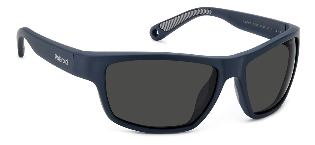 Translation missing: es.seo.product.type.gafas-de-sol polaroid pld 7037/s fll m9 azul rectangular unisex talla 60mm - Translation missing: es.seo.product.alt.imagen-secundaria