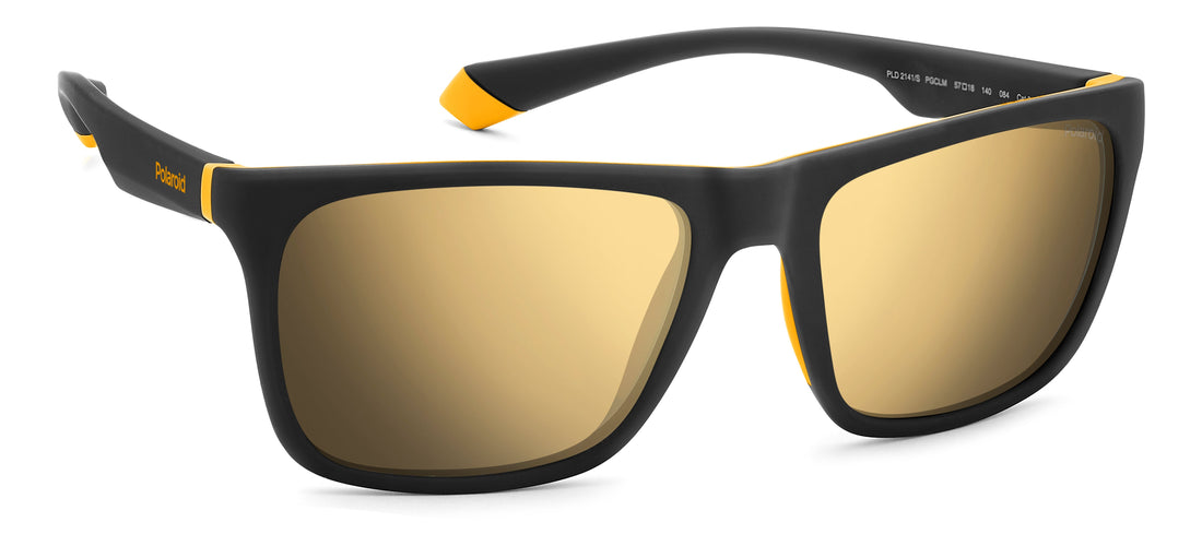 Translation missing: es.seo.product.type.gafas-de-sol polaroid pld 2141/s pgc lm negro rectangular unisex talla 57mm - Translation missing: es.seo.product.alt.imagen-secundaria