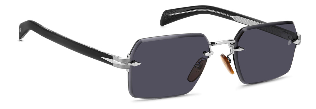 Translation missing: es.seo.product.type.gafas-de-sol david beckham db 7109/s 85k ir negro rectangular masculino talla 56mm - Translation missing: es.seo.product.alt.imagen-secundaria