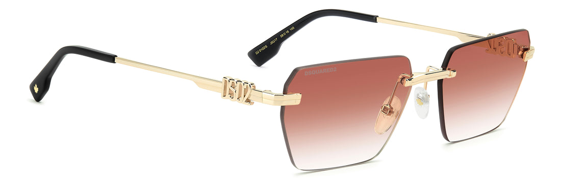Translation missing: es.seo.product.type.gafas-de-sol dsquared2 d2 0102/s j5g 17 dorado rectangular masculino talla 58mm - Translation missing: es.seo.product.alt.imagen-secundaria