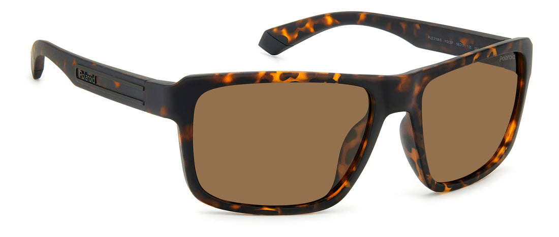 Translation missing: es.seo.product.type.gafas-de-sol polaroid pld 2158/s hgc sp havana masculino talla 58mm - Translation missing: es.seo.product.alt.imagen-secundaria