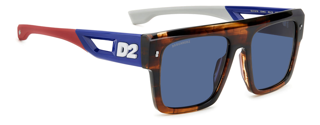 Translation missing: es.seo.product.type.gafas-de-sol dsquared2 d2 0127/s ex4 ku marrón masculino talla 56mm - Translation missing: es.seo.product.alt.imagen-secundaria