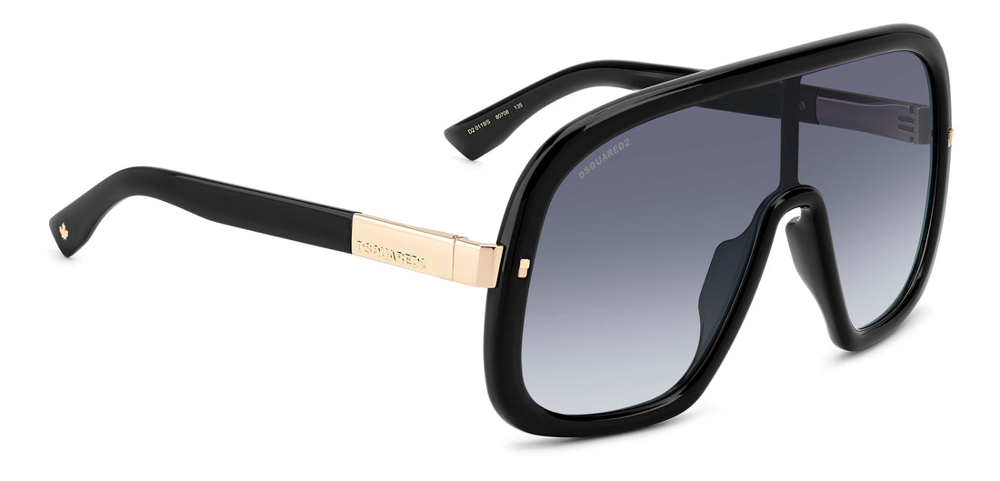 Translation missing: es.seo.product.type.gafas-de-sol dsquared2 d2 0119/s 807 08 negro mask masculino talla 99mm - Translation missing: es.seo.product.alt.imagen-secundaria