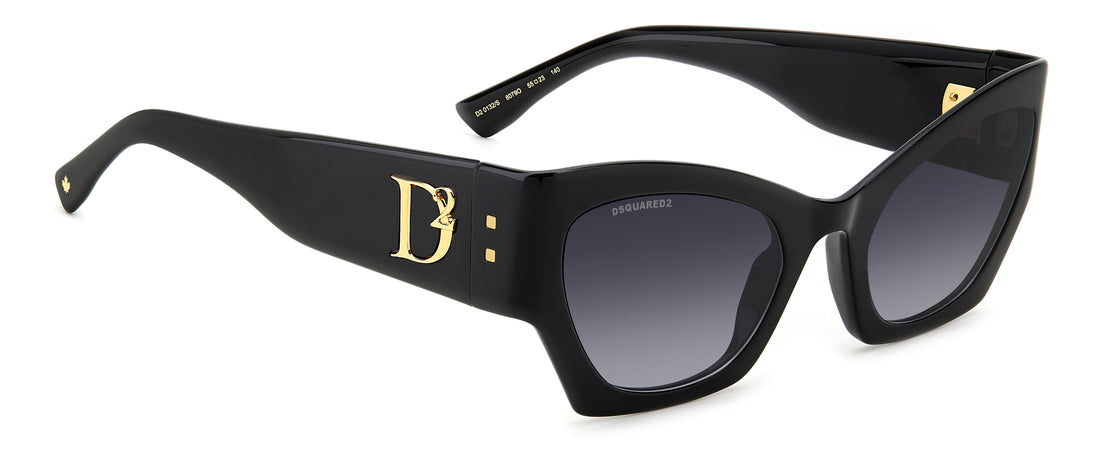 Translation missing: es.seo.product.type.gafas-de-sol dsquared2 d2 0132/s 807 9o negro femenino talla 55mm - Translation missing: es.seo.product.alt.imagen-secundaria