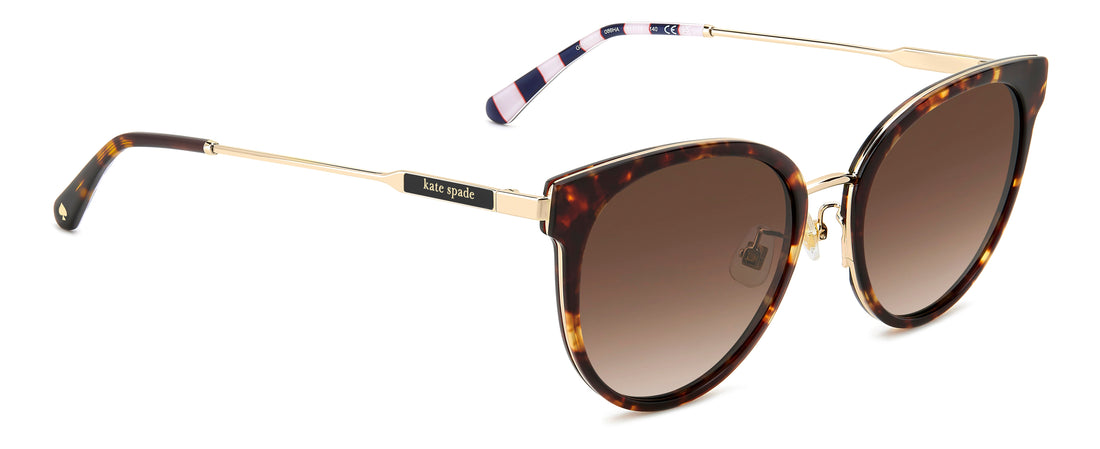 Translation missing: es.seo.product.type.gafas-de-sol kate spade ginny/f/s 086 ha havana femenino talla 54mm - Translation missing: es.seo.product.alt.imagen-secundaria