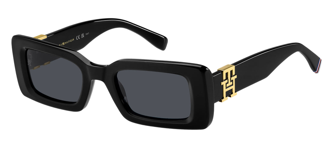 Translation missing: es.seo.product.type.gafas-de-sol tommy hilfiger th 2125/s 807 ir negro rectangular femenino talla 50mm - Translation missing: es.seo.product.alt.imagen-principal